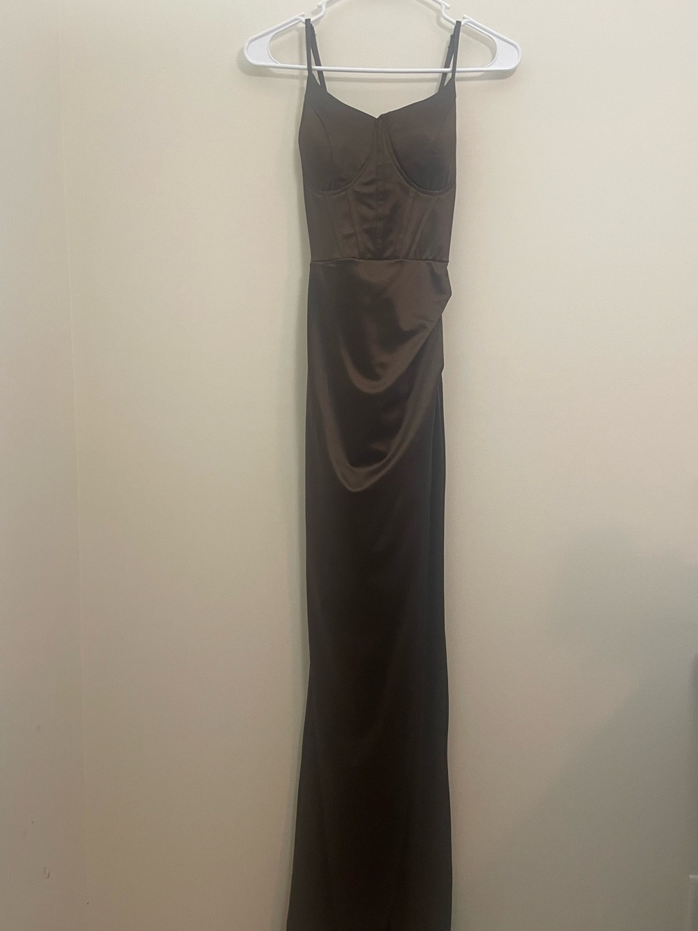 Honey and Rosie Brown Gown